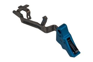 Apex Tactical Glock Trigger blue anodized comes with the Gen 3 trigger bar
